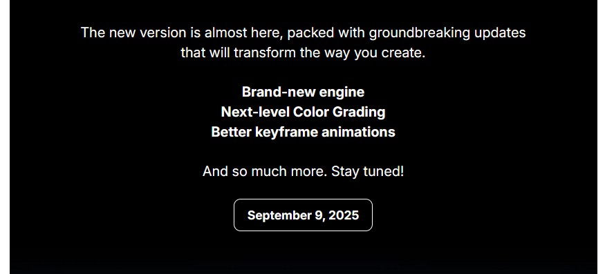 VEGAS Pro 23 新エンジン・カラーグレーディング・キーフレームの予告